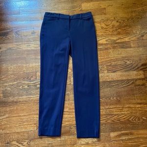 White House Black Market Navy Blue Professional Work Pants 0